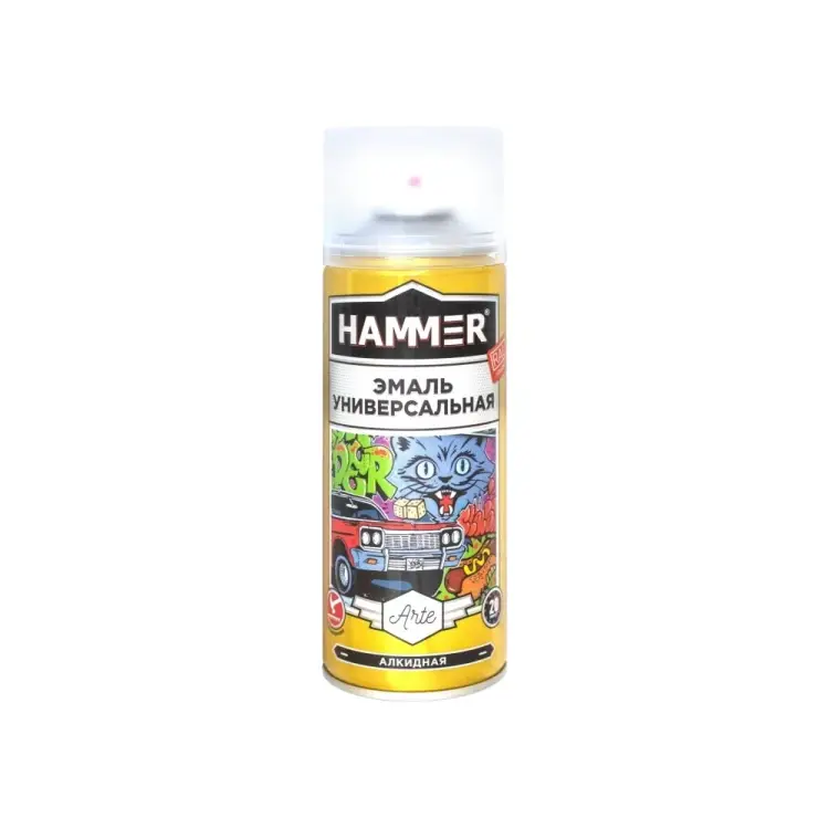 Универсальная аэрозольная эмаль Hammer ЭК000139903 Универсальная аэрозольная эмаль Hammer ЭК000139903