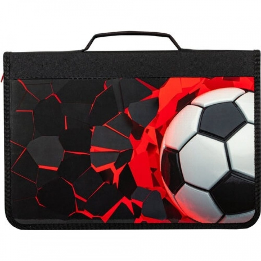 Папка для труда BRAUBERG Black football