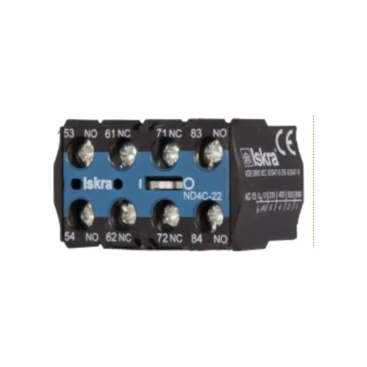 Блок-контакт для миниконтакторов iskra ND4M-22 3838733010310