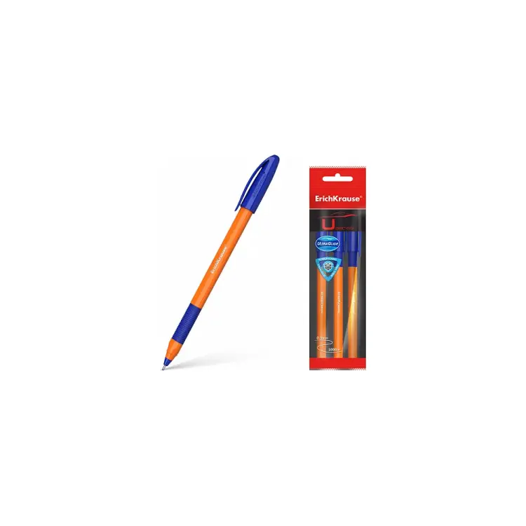 Шариковая ручка ErichKrause U-109 Orange Stick&Grip 47592