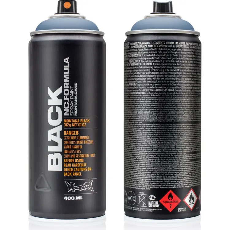 Краска Montana BLACK 5185 BLK