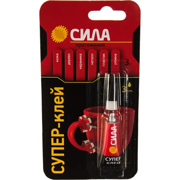 Сверхпрочный клей СИЛА SBL1-3 BL-1 C0039198