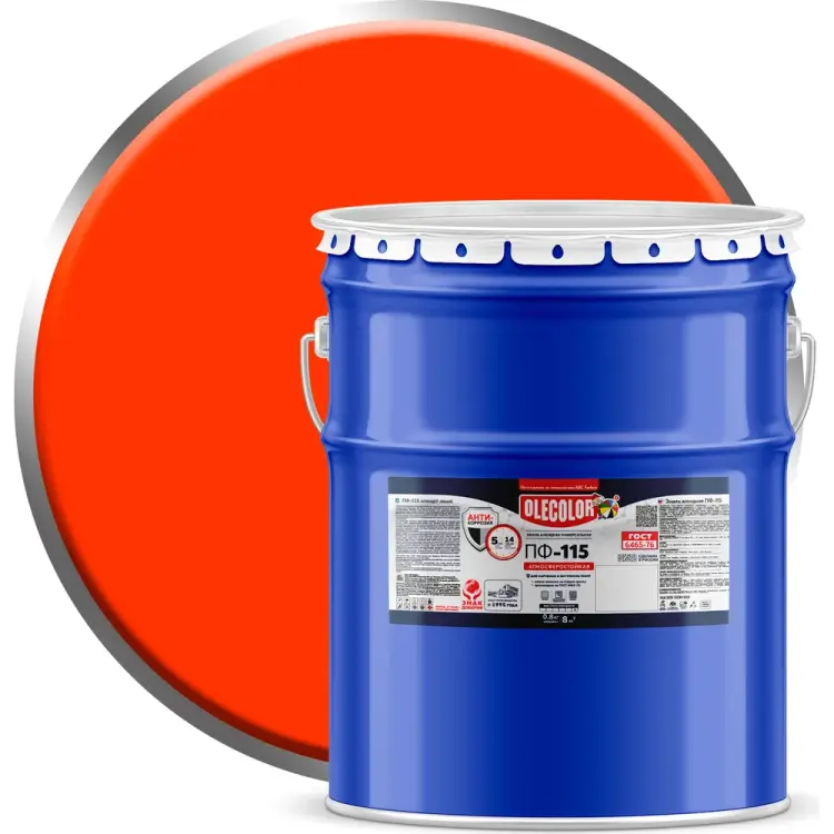 Эмаль Olecolor ПФ-115 4300005245 Эмаль Olecolor ПФ-115 4300005245