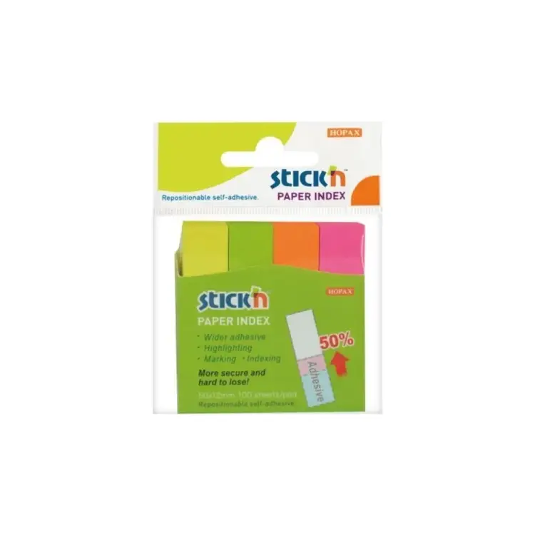 Самоклеящееся закладки STICK`N 21613 969349