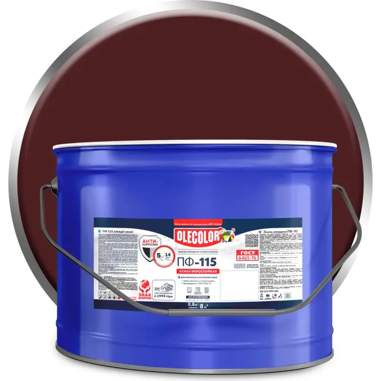 Эмаль Olecolor ПФ-115 4300005172 Эмаль Olecolor ПФ-115 4300005172