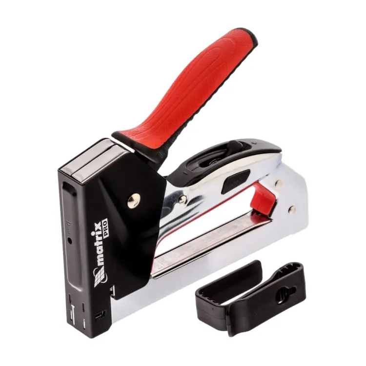 Стальной мебельный степлер MATRIX PRO 40918 Стальной мебельный степлер MATRIX PRO 40918