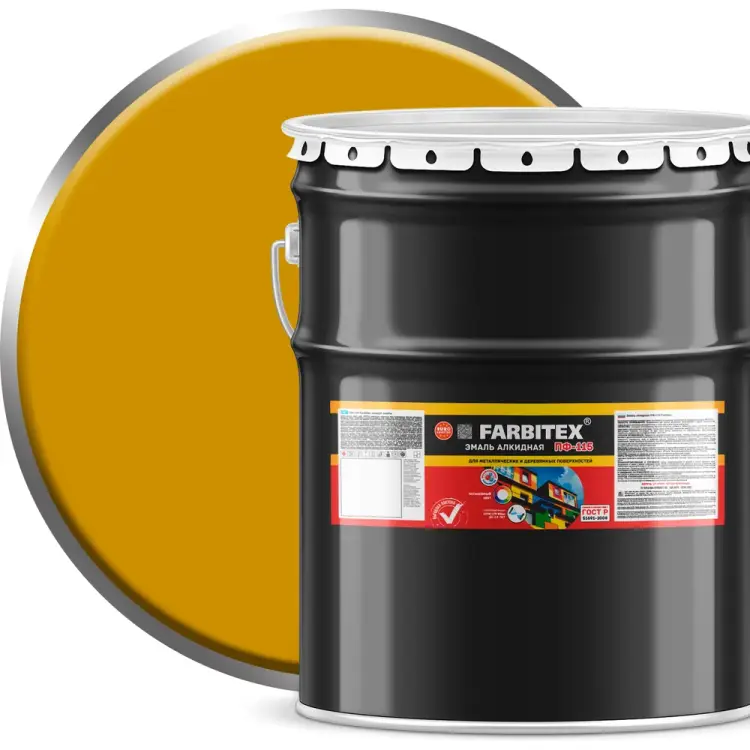 Алкидная эмаль Farbitex ПФ-115 4300001608