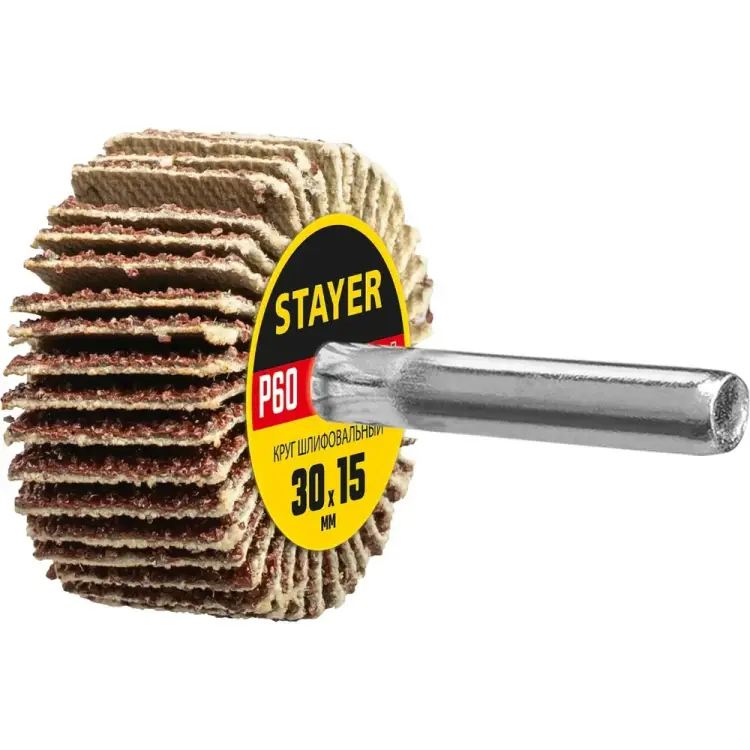 Лепестковый шлифовальный круг STAYER 36606-060 Лепестковый шлифовальный круг STAYER 36606-060