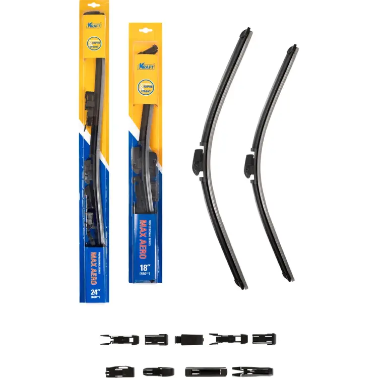 Комплект бескаркасных щеток стеклоочистителя KRAFT 830897