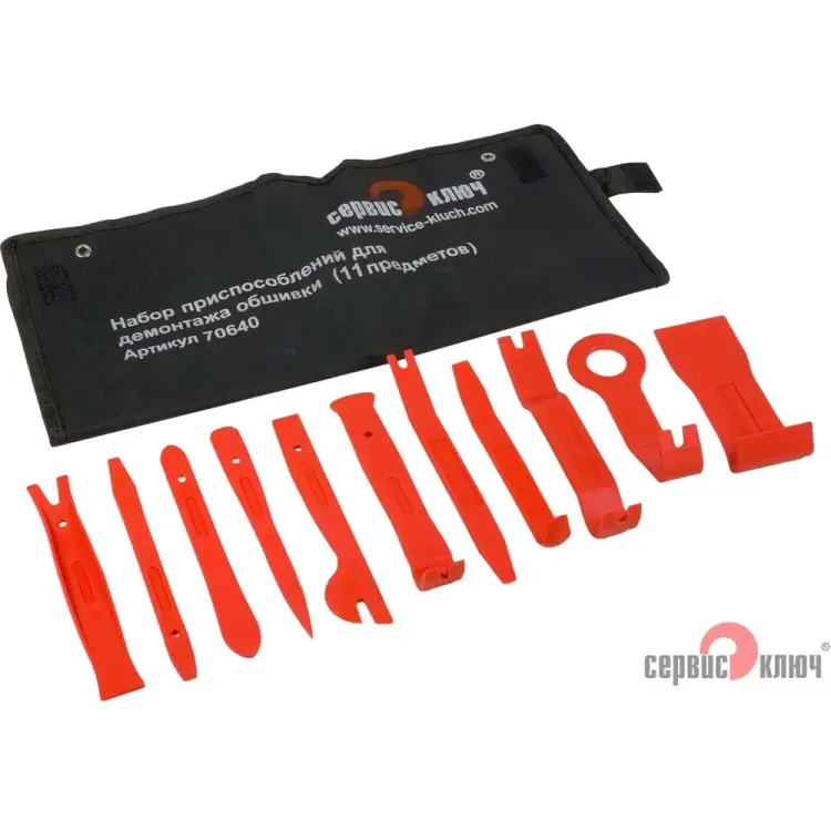 Набор демонтажа обшивки Сервис Ключ 70640 Набор демонтажа обшивки Сервис Ключ 70640