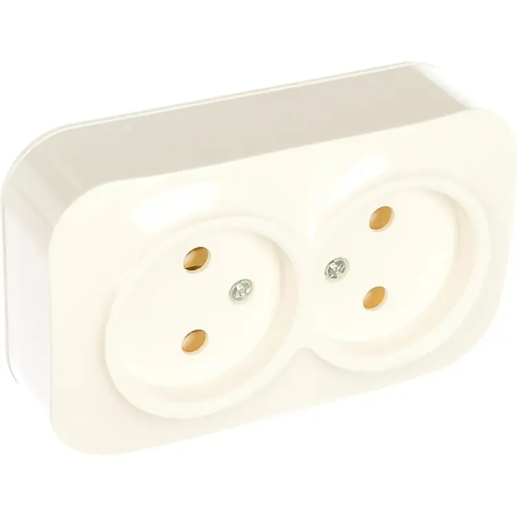 Двухместная розетка IONICH 1417
