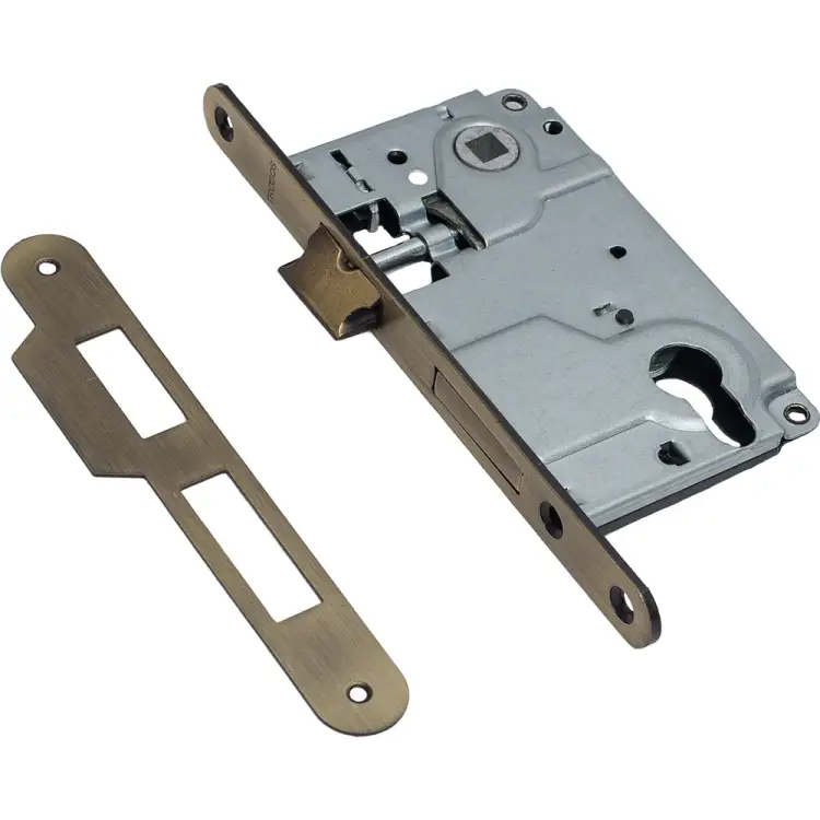 Врезной замок под цилиндр Trodos 85R1 AB 202172