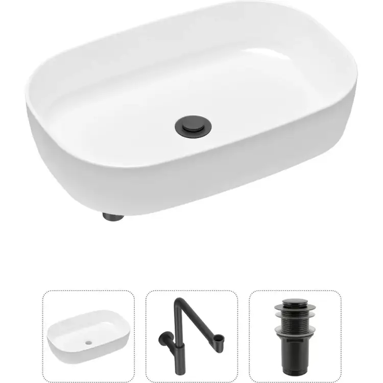 Накладная раковина для ванной Lavinia Boho Bathroom Sink Slim 21520101
