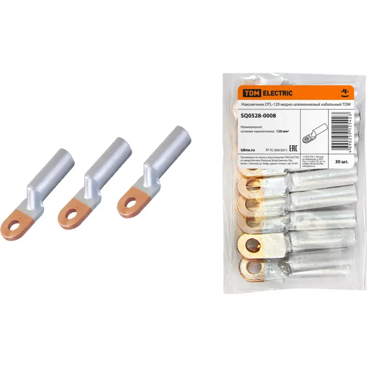 Наконечник TDM ELECTRIC DTL-120 SQ0528-0008