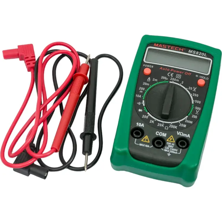 Карманный мультиметр Mastech MS820L 00-00007409