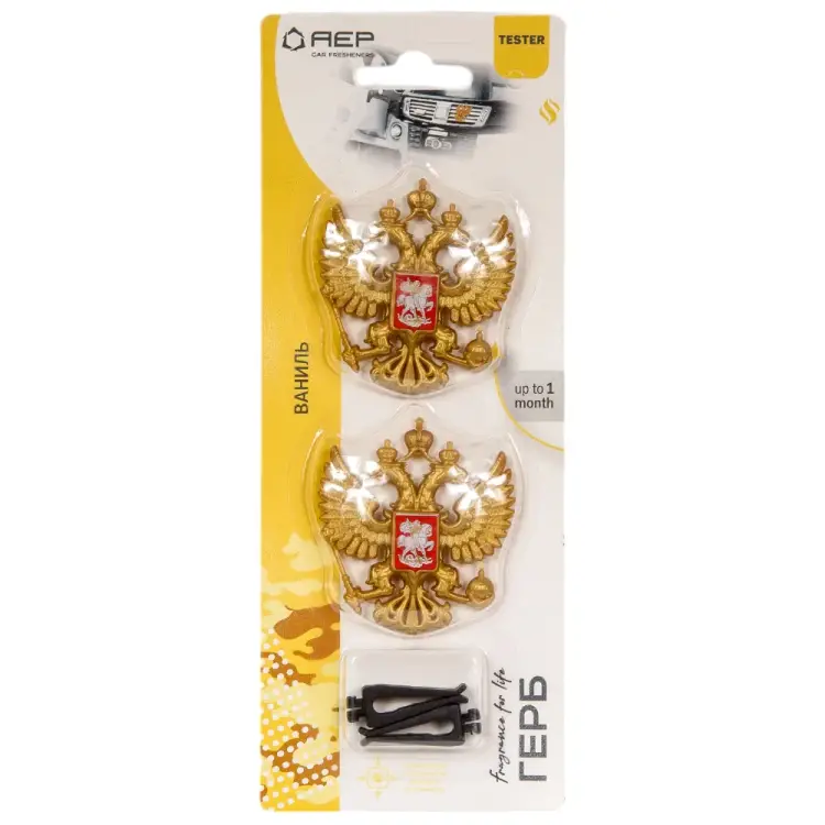 Ароматизатор в дефлектор АЕР Герб России А 3901