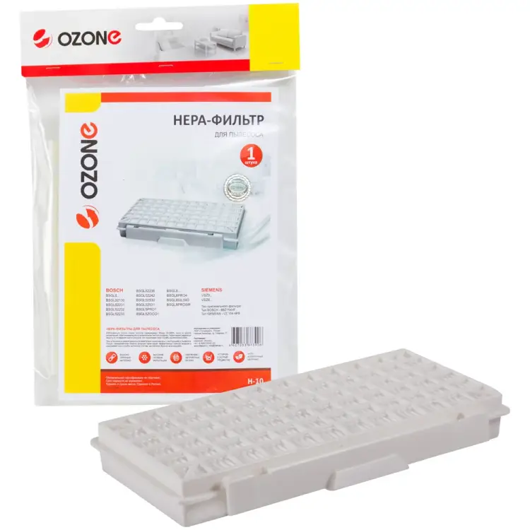 Фильтр для пылесоса BOSCH / SIEMENS OZONE H-10 HEPA Фильтр для пылесоса BOSCH / SIEMENS OZONE H-10 HEPA