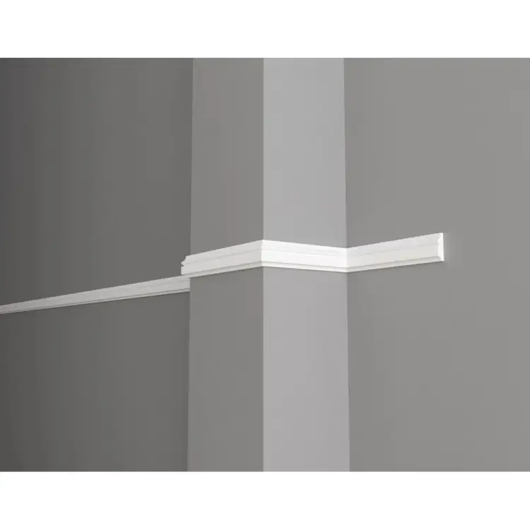 Ударопрочный влагостойкий стеновой молдинг под покраску Decor-Dizayn DD603