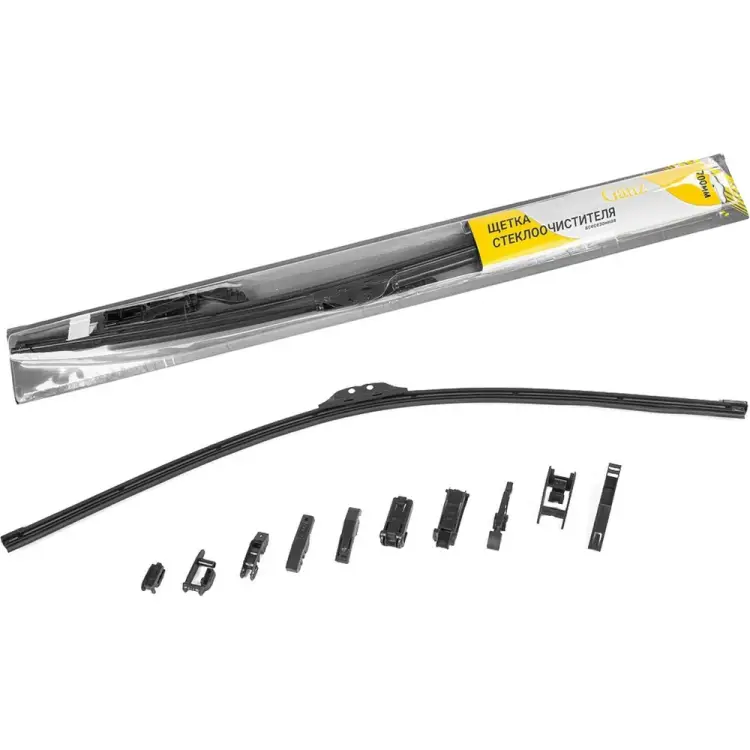 Бескаркасная щетка стеклоочистителя Ganz GIS01024
