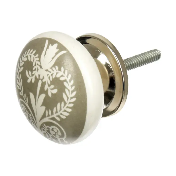 Керамическая ручка для мебели BlumenHaus Тюльпан 66242