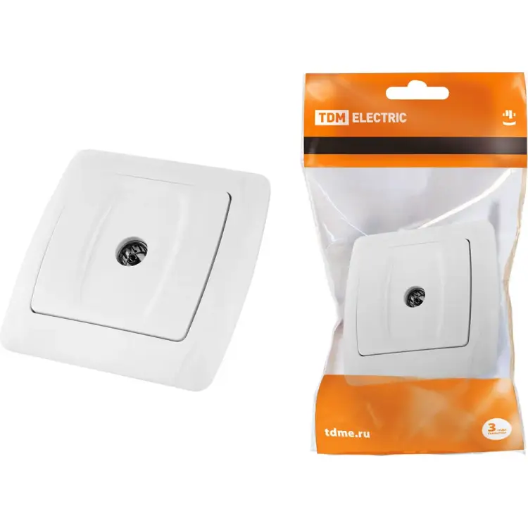 Телевизионная розетка TDM ELECTRIC Онега SQ1805-0023