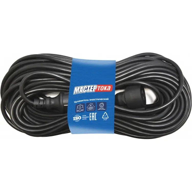 Морозостойкий удлинитель-шнур Мастер Тока КГТТбм УШ0039