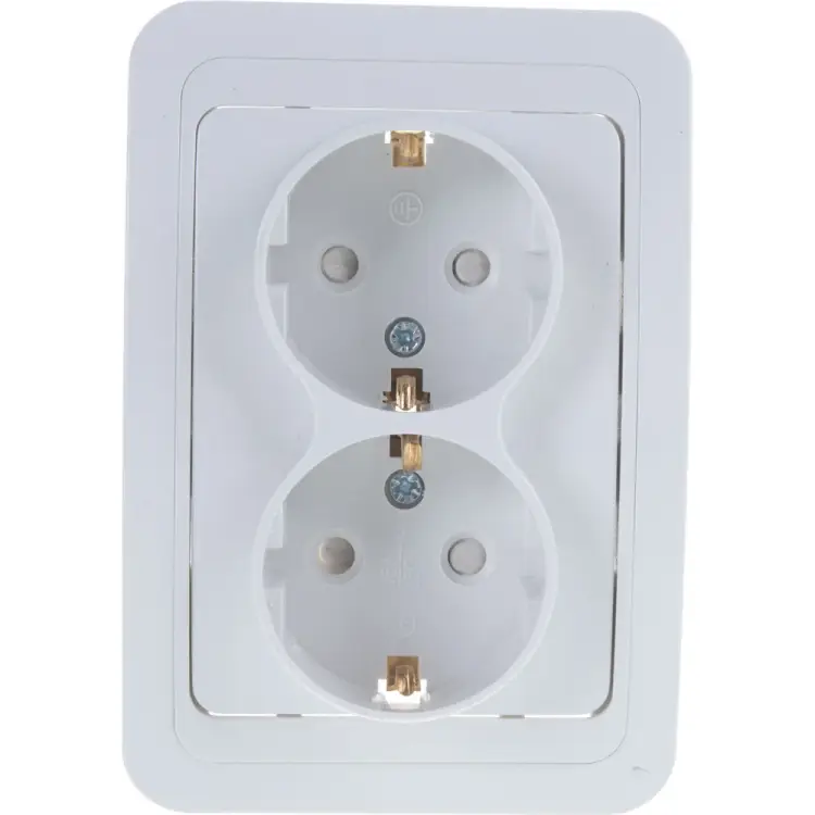 Двойная розетка IN HOME CLASSICO 2128x 4690612000985