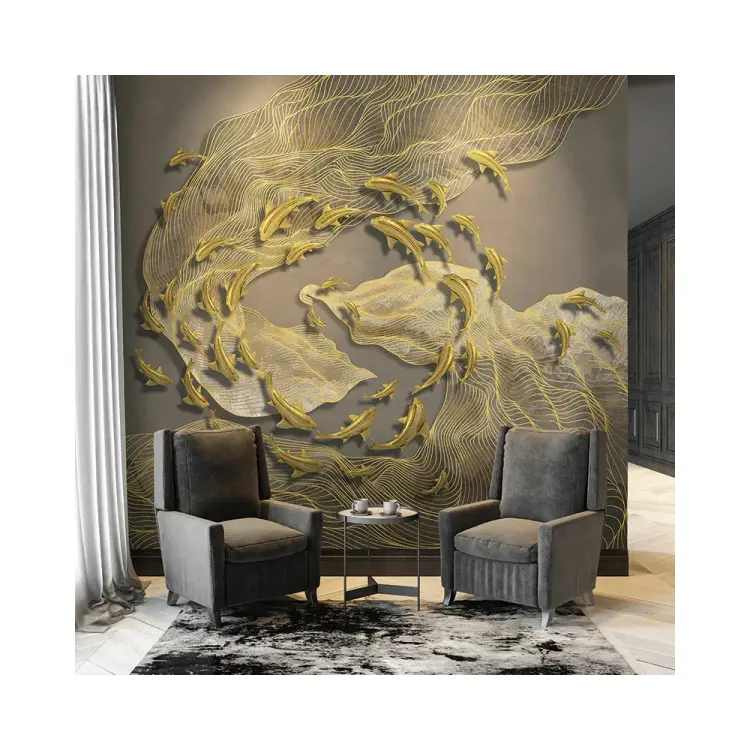 Фреска ООО Ортограф Graphic waves FX_34562