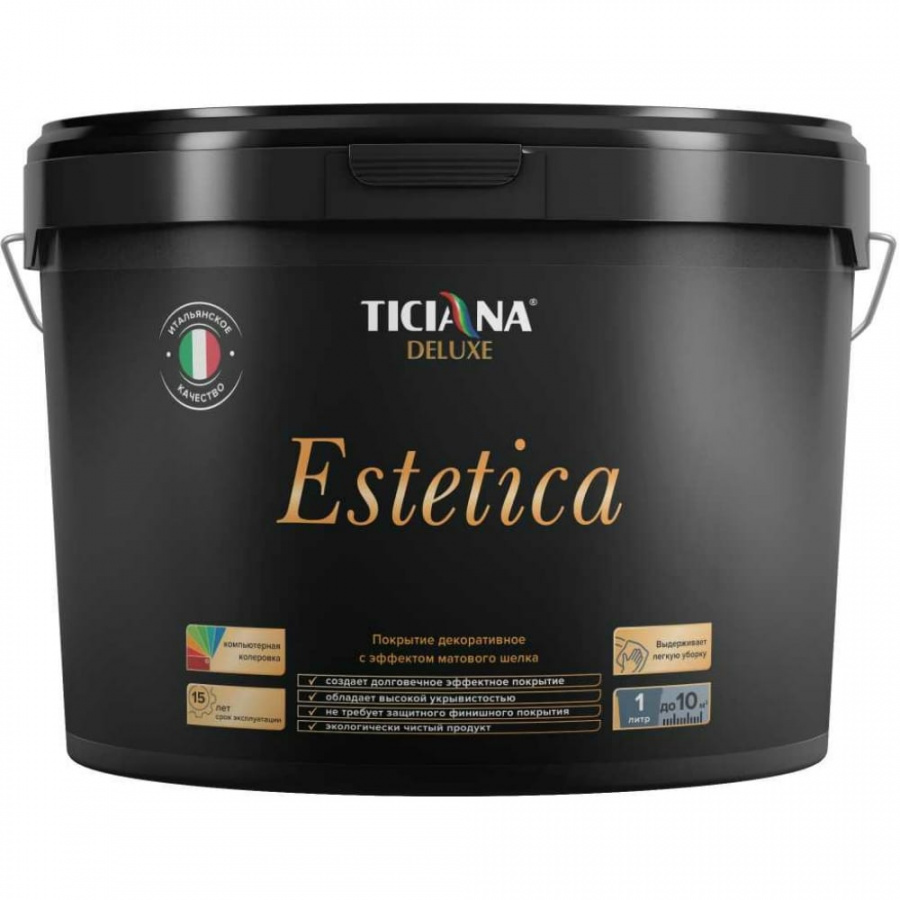 Декоративное покрытие Ticiana DeLuxe Estetica