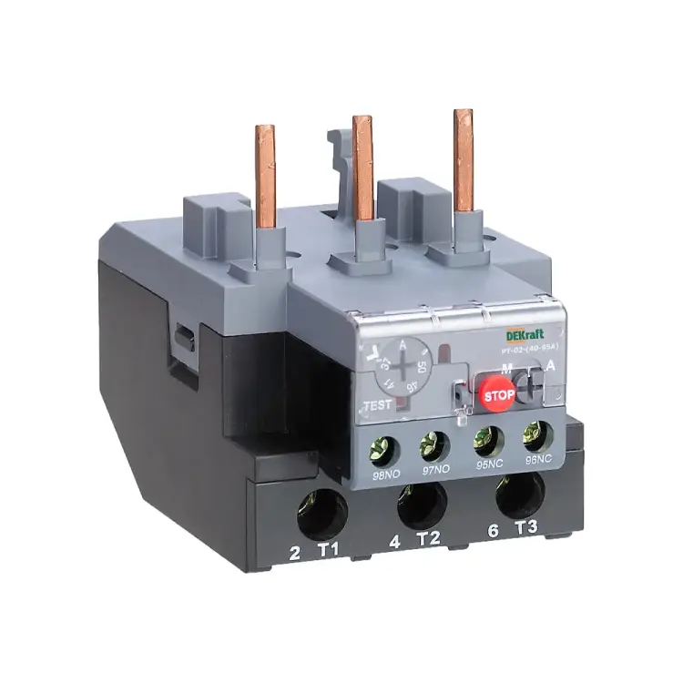 Тепловое реле для контакторов 40а-95а 63.0а-80.0а DEKraft 23180DEK