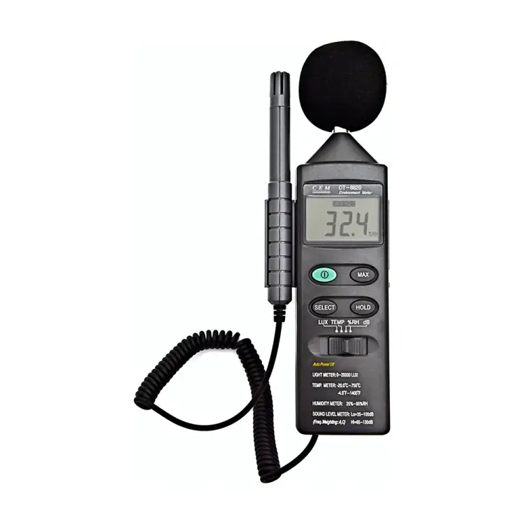 Многофункциональный тестер окружающей среды СЕМ DT-8820 480700