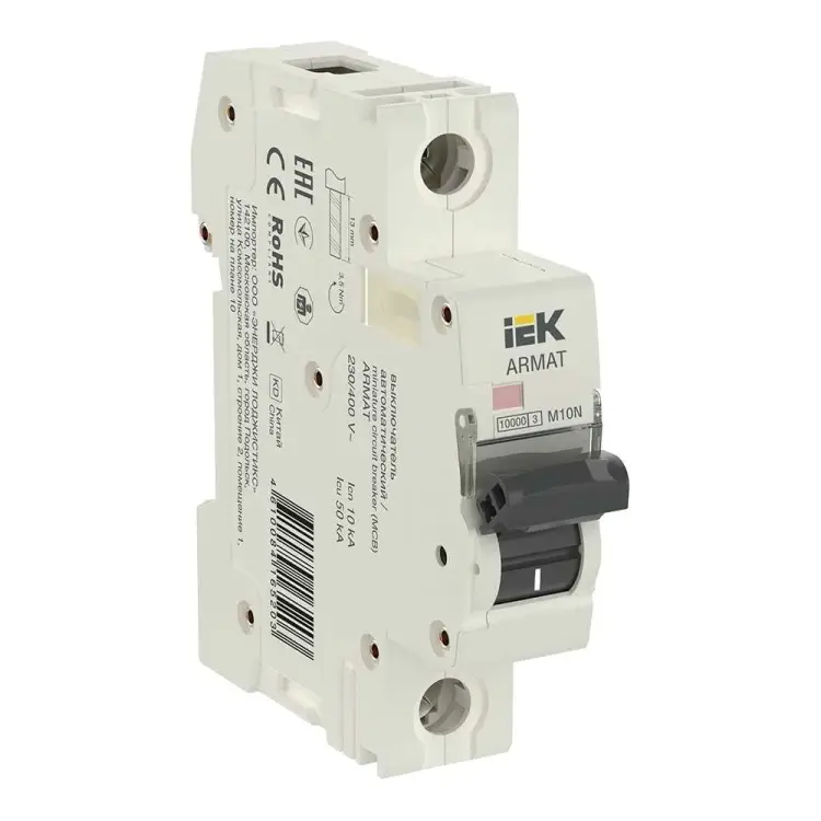 Автоматический выключатель IEK ARMAT M10N AR-M10N-1-C006