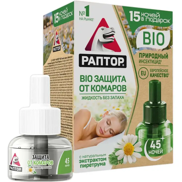 Жидкость от комаров РАПТОР BIO 12644 F2354