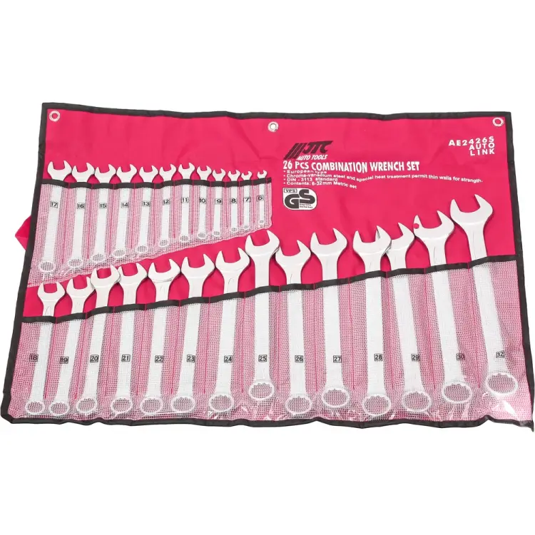 Набор комбинированных ключей JTC AE2426S