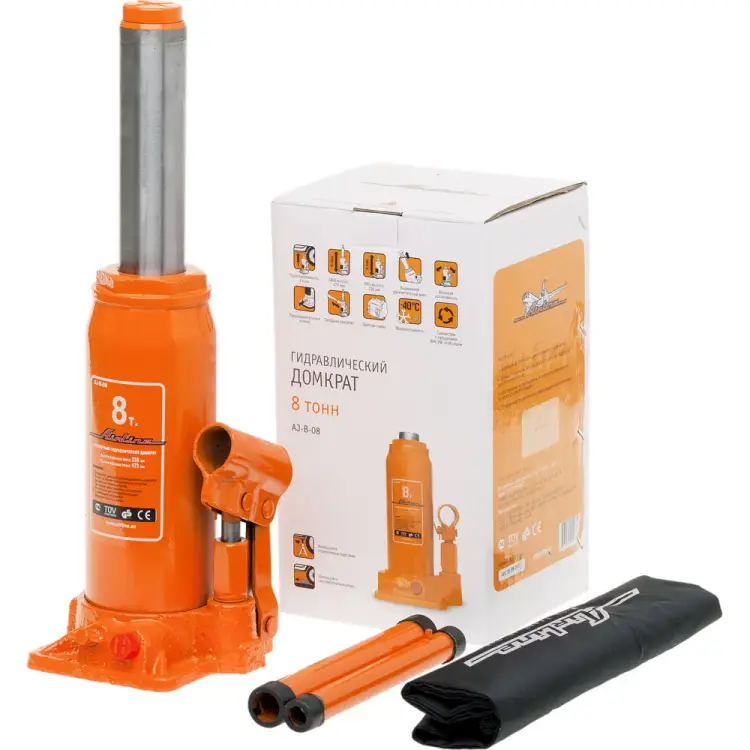 Бутылочный домкрат Airline AJ-B-08