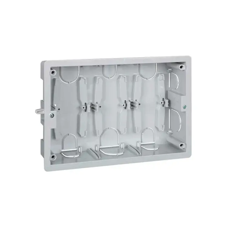 Монтажная коробка Simon на 3 S-модуля скрытый монтаж SBM350