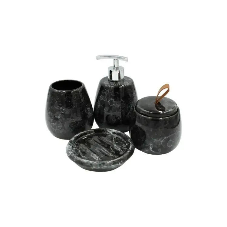 Настольный комплект для ванн Bath Plus PIETRA black SET4 W-CE2242AA-SET4 Настольный комплект для ванн Bath Plus PIETRA black SET4 W-CE2242AA-SET4
