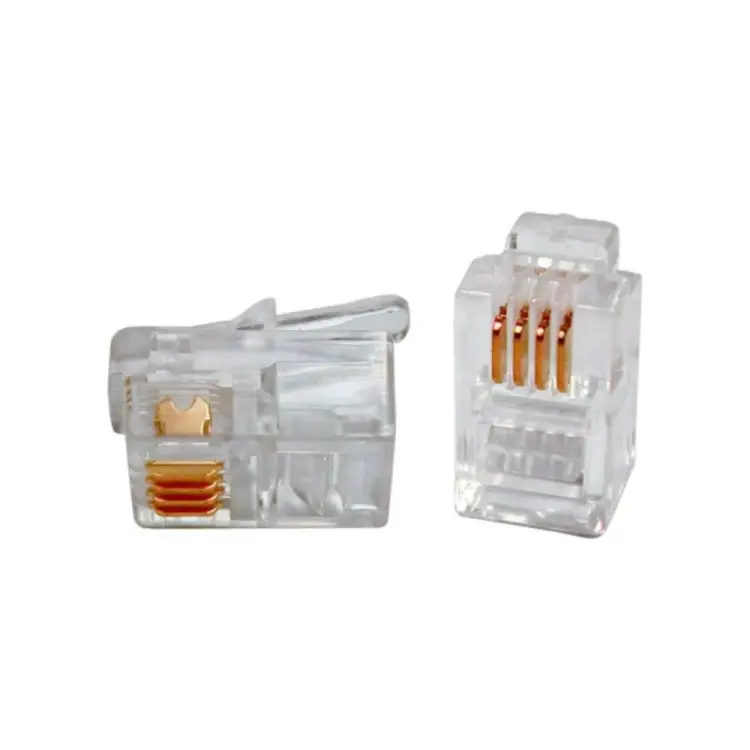 Коннектор для телефонного кабеля TWIST CN-6P4C-U-TWCS/20 Коннектор для телефонного кабеля TWIST CN-6P4C-U-TWCS/20