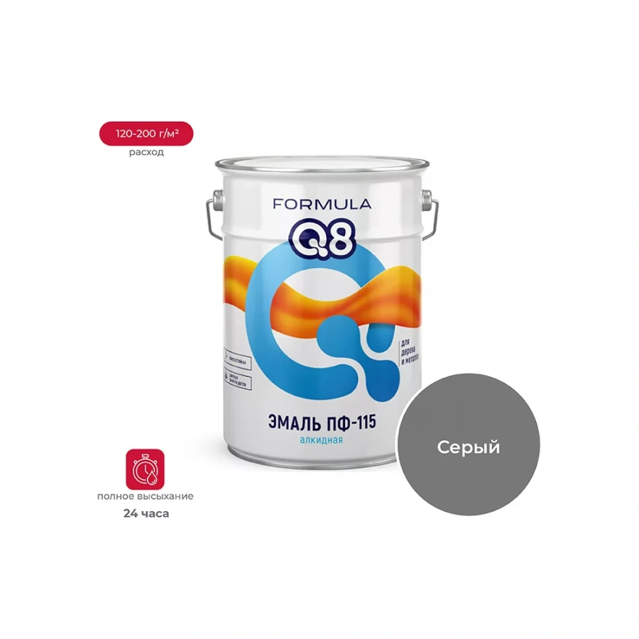 Эмаль ПРЕСТИЖ ПФ-115 Formula Q8 232057