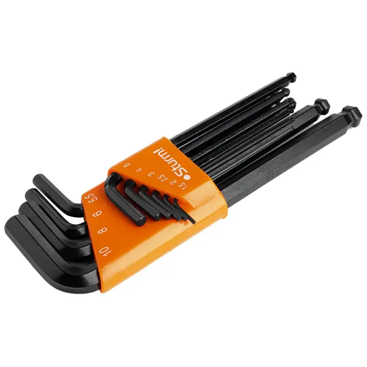 Набор шестигранных ключей Sturm 1045-04-10Bx10