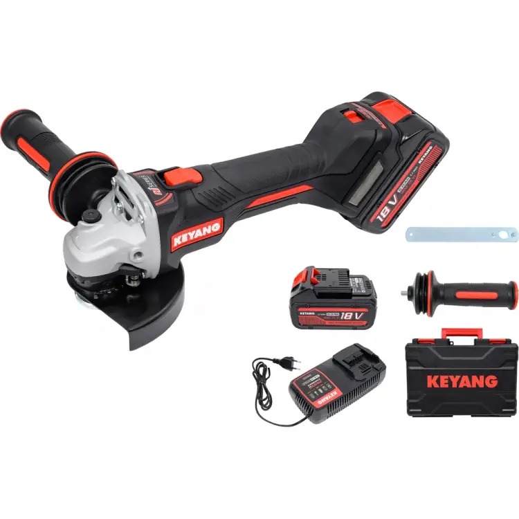 Болгарка (ушм) KEYANG DG20BLH-125SV (Set)