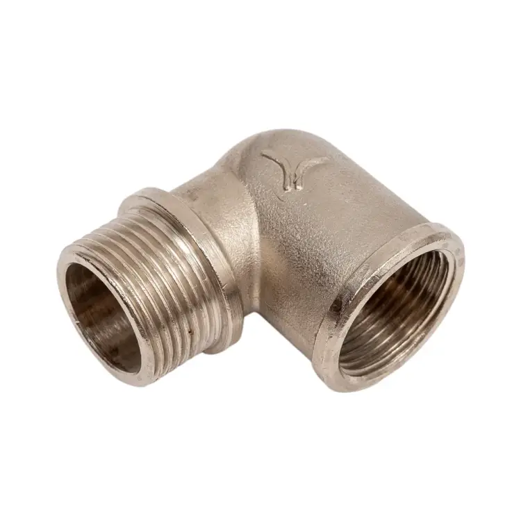 Латунный резьбовой угольник PRO AQUA 02-M20-F20x