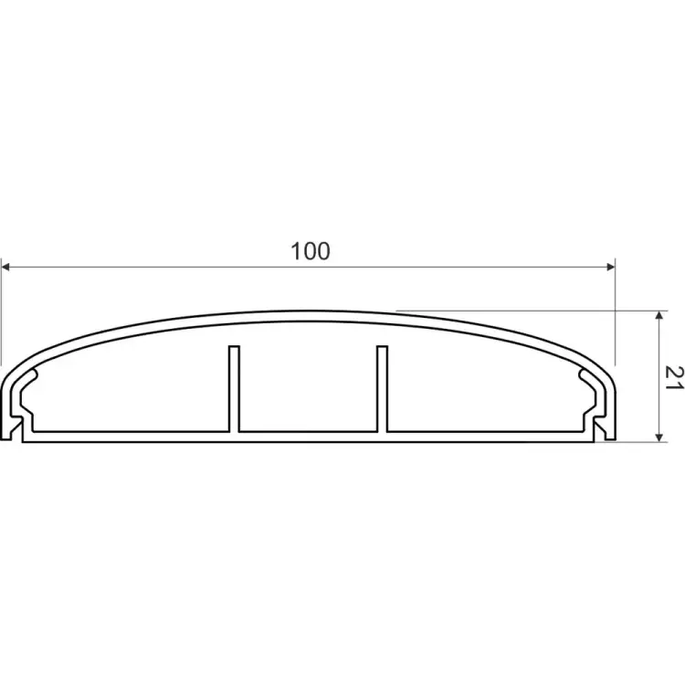 Кабельный канал KOPOS ELEGANT LE 100_HD