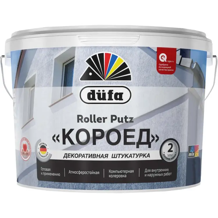 Роллерная декоративная штукатурка Dufa ROLLER PUTZ Н0000004290