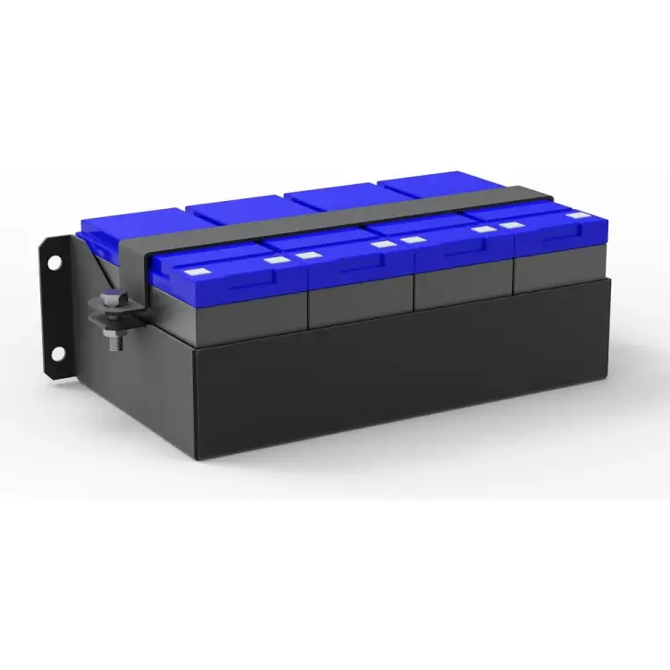 Полка для четырех аккумуляторных батарей емкостью 7 или 9 А·ч АМАДОН КАБ-1207-9-4