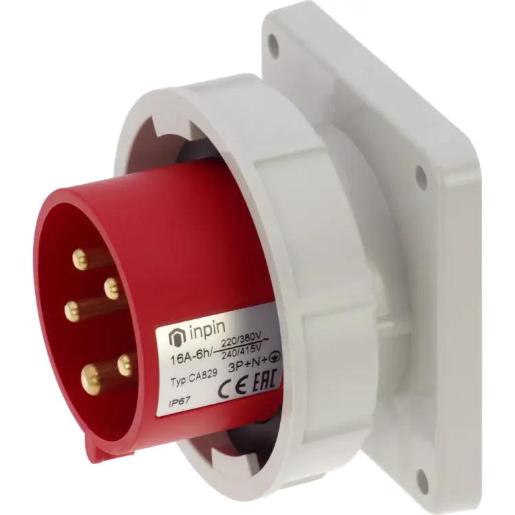 Вилка встраиваемая INPIN CA829 Вилка встраиваемая INPIN CA829