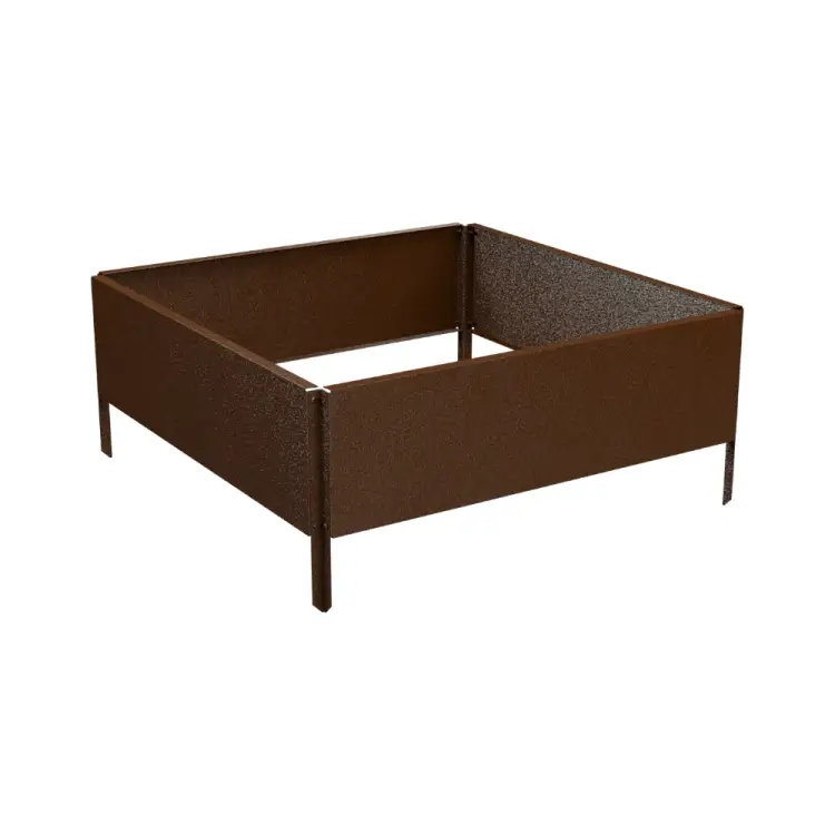 Готовая оцинкованная грядка на дачу Delta-Park GY 30019GY_7070Br