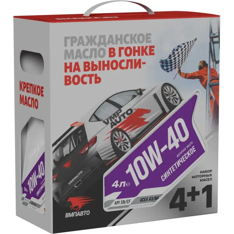 Моторное масло ВМПАВТО 3-SN 10w40 (A3/B4, SN/CF) 9252
