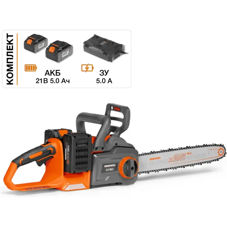 Пила аккумуляторная DAEWOO DACS 1642Li SET Пила аккумуляторная DAEWOO DACS 1642Li SET