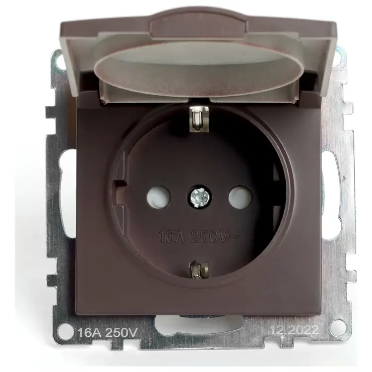 1-местная розетка STEKKER GLS16-7112-04 серия Катрин 49029